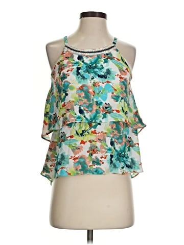 Iz Byer Sleeveless Blouse (view 1)