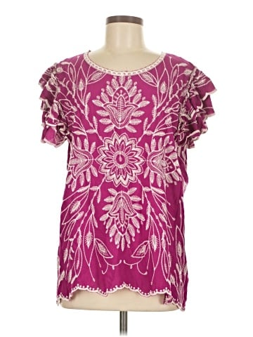 Solitaire Short Sleeve Blouse (view 1)