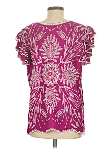 Solitaire Short Sleeve Blouse (view 2)