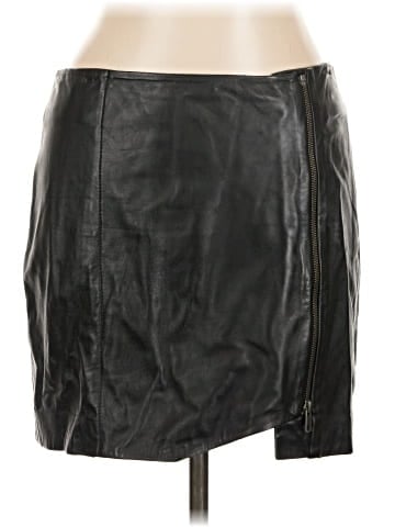 Leith Leather Skirt (view 1)
