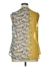 CAbi 100% Polyester Yellow Sleeveless Blouse Size XL - photo 2