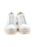 J/Slides White Sneakers Size 8 1/2 - photo 2