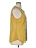 CAbi 100% Polyester Yellow Sleeveless Blouse Size XL - photo 4