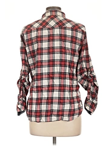 Jachs Girlfriend Long Sleeve Button-Down Shirt (view 2)