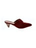 Universal Thread 100% Leather Burgundy Mule/Clog Size 7 1/2 - photo 1