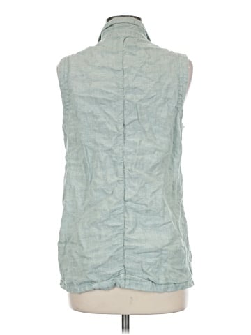 Tahari Sleeveless Button-Down Shirt (view 2)