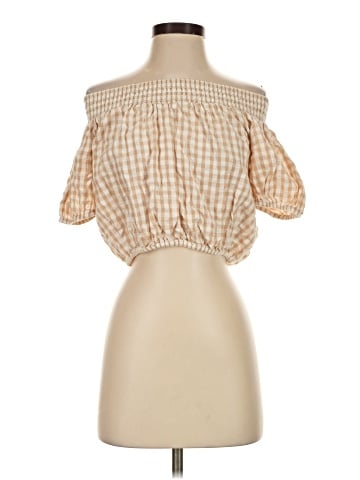 French Connection Short Sleeve Blouse (view 1)