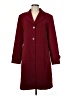 Gallery 100% Polyester Burgundy Coat Size M - photo 1