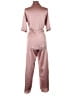 Missguided 100% Polyester Solid Pink Purple Jumpsuit Size 10 - photo 2