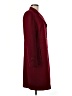 Gallery 100% Polyester Burgundy Coat Size M - photo 4