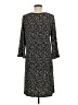 Rafaella Polka Dots Black Casual Dress Size M - photo 2