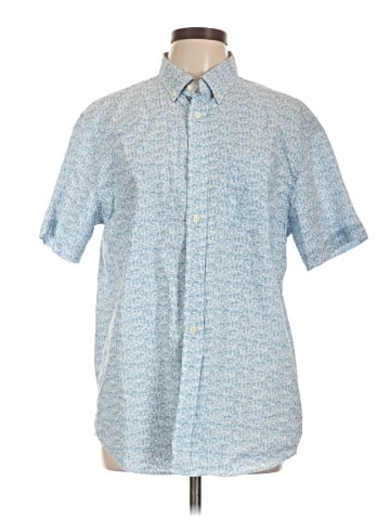 Banana Republic Factory Store Short Sleeve Button-Down Shirt (view 1)