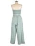 Unbranded 100% Polyester Tweed Green Jumpsuit Size XL - photo 2