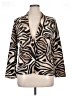 Chico's 100% Polyester Animal Print Ivory Blazer Size XXL (4) - photo 1