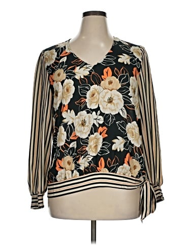 CAbi Long Sleeve Blouse (view 1)