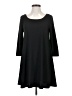 Leith Solid Black Casual Dress Size S - photo 1