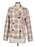 Old Navy Plaid Ivory Coat Size M - photo 1