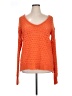 Free People Orange Pullover Sweater Size S - photo 1