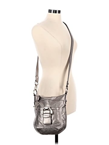B Makowsky Leather Crossbody Bag (view 2)