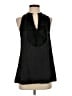 BCBGMAXAZRIA Black Sleeveless Silk Top Size S - photo 1