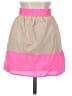 Akira 100% Polyester Color Block Pink Casual Skirt Size S - photo 2
