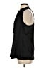 BCBGMAXAZRIA Black Sleeveless Silk Top Size S - photo 5