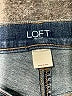 LOFT Versa Paisley Blue Jeans Size 2 - photo 7