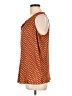 C established 1946 100% Polyester Orange Sleeveless Blouse Size L - photo 5
