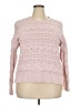 Time and Tru Pink Pullover Sweater Size 20 - photo 1