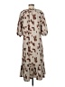 Unbranded 100% Polyester Tan Casual Dress Size M - photo 2