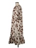 Unbranded 100% Polyester Tan Casual Dress Size M - photo 5