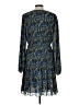 Boden 100% Polyester Paisley Blue Casual Dress Size 12 - photo 2