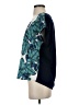 Trucco Teal Short Sleeve Blouse Size S - photo 5