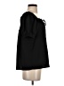Madewell 100% Polyester Black Short Sleeve Blouse Size XS - photo 4