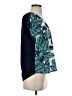 Trucco Teal Short Sleeve Blouse Size S - photo 4