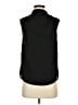 Karen Millen 100% Polyester Black Sleeveless Blouse Size 4 - photo 1