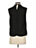 Karen Millen 100% Polyester Black Sleeveless Blouse Size 4 - photo 2