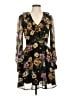 Lulus 100% Polyester Floral Black Cocktail Dress Size M - photo 1