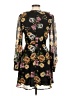 Lulus 100% Polyester Floral Black Cocktail Dress Size M - photo 2