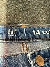 Gap 100% Cotton Blue Jeans Size 14 - photo 3