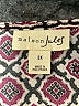 Maison Jules 100% Polyester Burgundy Short Sleeve Blouse Size 2X - photo 7