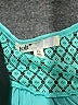 Jolt 100% Rayon Teal 3/4 Sleeve Blouse Size XL - photo 7