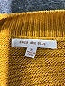 Skies Are Blue Solid Yellow Pullover Sweater Size XL - photo 7