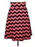 Lularoe Chevron-herringbone Red Casual Skirt Size 22 - 24 - photo 1