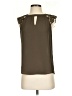 Express 100% Polyester Brown Sleeveless Blouse Size S - photo 1