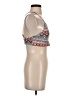 Unbranded Tan Sleeveless Top Size S - photo 4