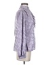 San Andre 100% Polyester Purple Long Sleeve Blouse Size S (estimated) - photo 4