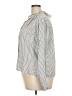 Rufina Checkered-gingham Silver Long Sleeve Blouse Size XXL (estimated) - photo 5