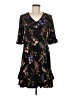 CeCe Floral Black Casual Dress Size M - photo 1