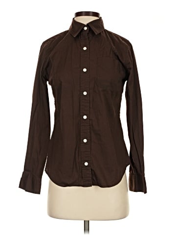 Isaac Mizrahi for Target Long Sleeve Button-Down Shirt (view 1)